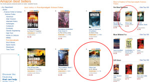 Now #6 on Amazon's Best Seller List for Post-Apocalyptic Fiction