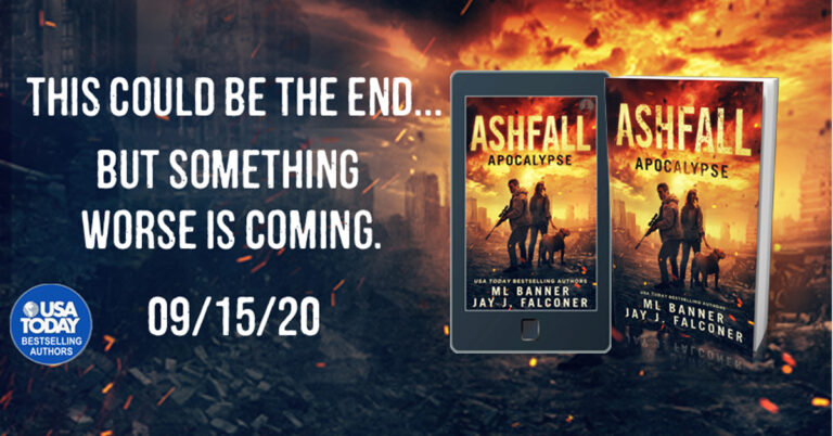 Ashfall Apocalypse is here! – ML Banner – Author of Apocalyptic Thrillers