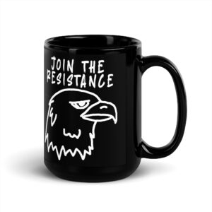 Black Join the Resistance Mug (15 oz)