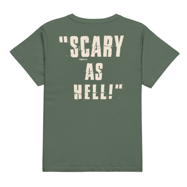 "Scary as Hell!" - Women’s high-waisted t-shirt