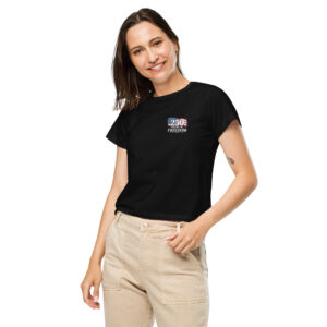 USA 250 - Women's Patriotic Freedom High-Waisted Tee